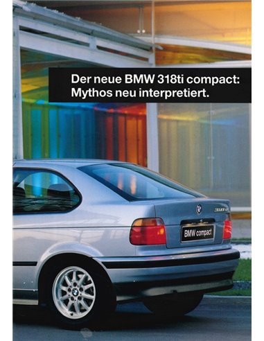 1994 BMW 3ER COMPACT PROSPEKT DEUTSCH
