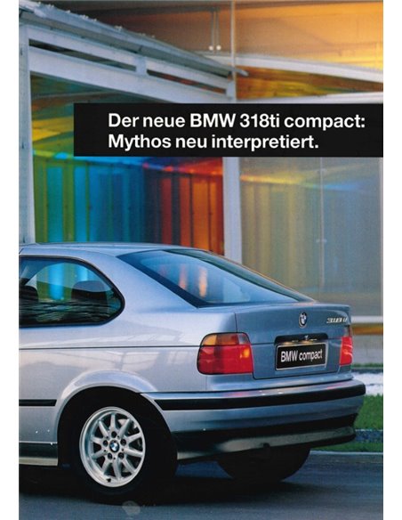 1994 BMW 3 SERIES COMPACT BROCHURE GERMAN