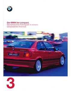 1997 BMW 3 SERIES COMPACT BROCHURE GERMAN