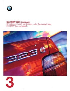 1997 BMW 3 SERIES COMPACT BROCHURE GERMAN