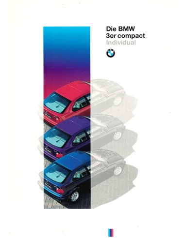 1995 BMW 3 SERIES COMPACT INDIVIDUAL BROCHURE GERMAN