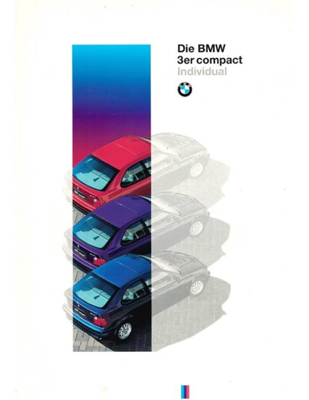 1995 BMW 3 SERIES COMPACT INDIVIDUAL BROCHURE GERMAN