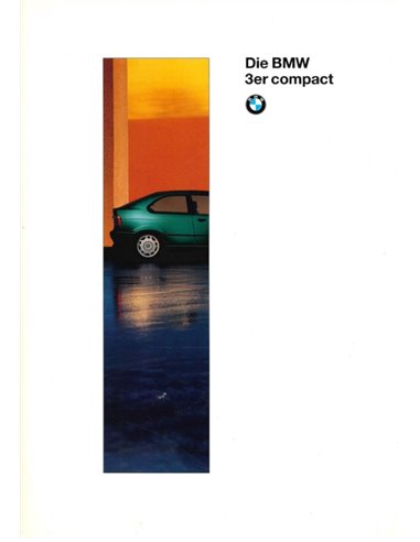 1995 BMW 3 SERIE COMPACT BROCHURE DUITS