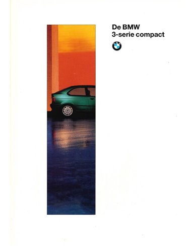 1995 BMW 3 SERIES COMPACT BROCHURE DUTCH