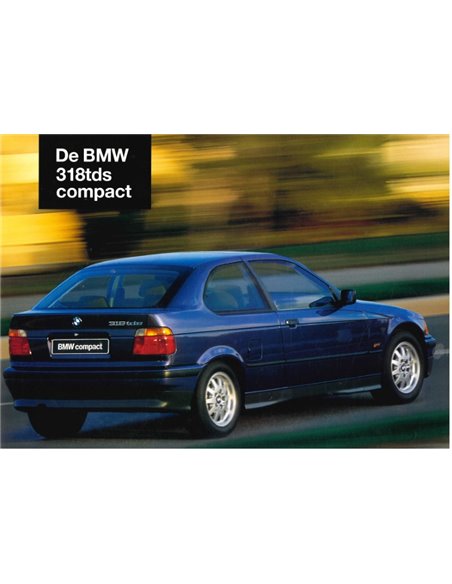 1995 BMW 3 SERIE COMPACT BROCHURE NEDERLANDS