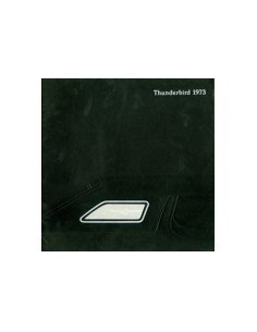 1973 FORD THUNDERBIRD BROCHURE ENGELS