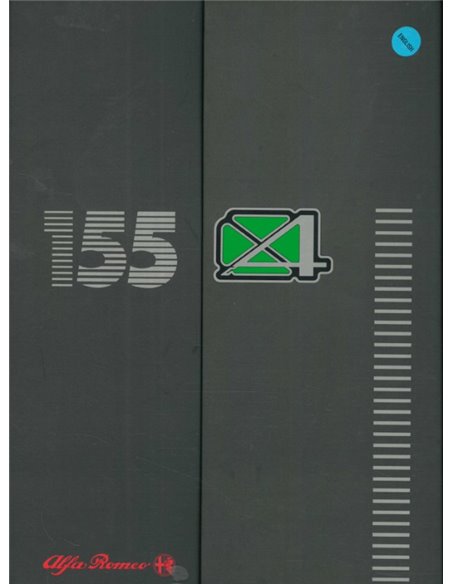 1992 ALFA ROMEO 155 Q4 PERSMAP ENGELS