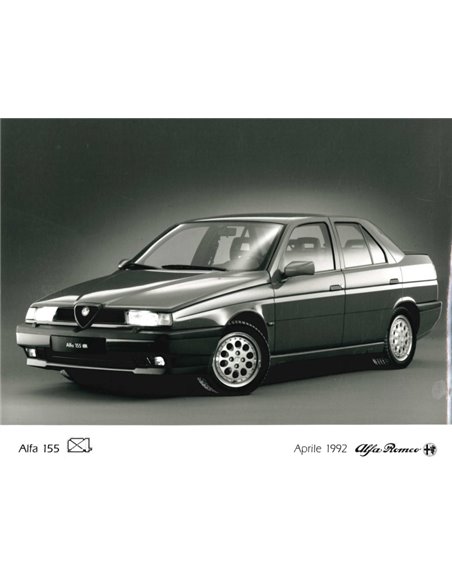 1955 ALFA ROMEO 155 Q4 PRESSEMAPPE ENGLISCH