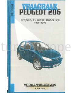 1998 - 2000 PEUGEOT 206 BENZIN DIESEL REPERATURHANDBUCH