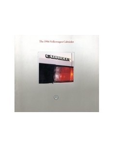 1986 VOLKSWAGEN GOLF BROCHURE ENGELS USA