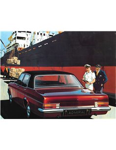 1971 OPEL ADMIRAL B BROCHURE DUTCH 2