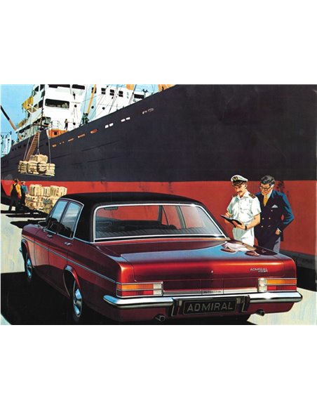 1971 OPEL ADMIRAL B PROSPEKT NIEDERLÄNDISCH