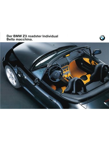 1996 BMW Z3 ROADSTER DATENBLATT DEUTSCH