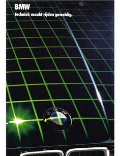 1985 BMW PROGRAMM PROSPEKT NIEDERLANDISCH