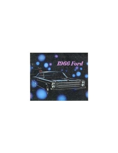 1966 FORD PROGRAMMA BROCHURE ENGELS