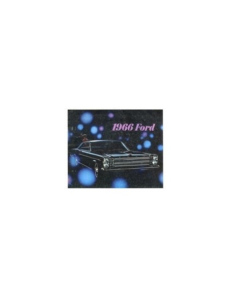 1966 FORD PROGRAMMA BROCHURE ENGELS