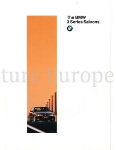 1995 BMW 3 SERIE SEDAN BROCHURE ENGELS