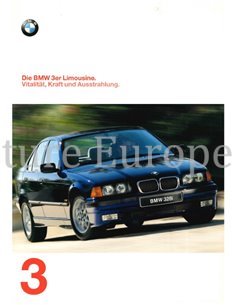1997 BMW 3ER LIMOUSINE PROSPEKT DEUTSCH