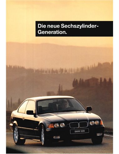 1994 BMW 3 SERIE BROCHURE DUITS