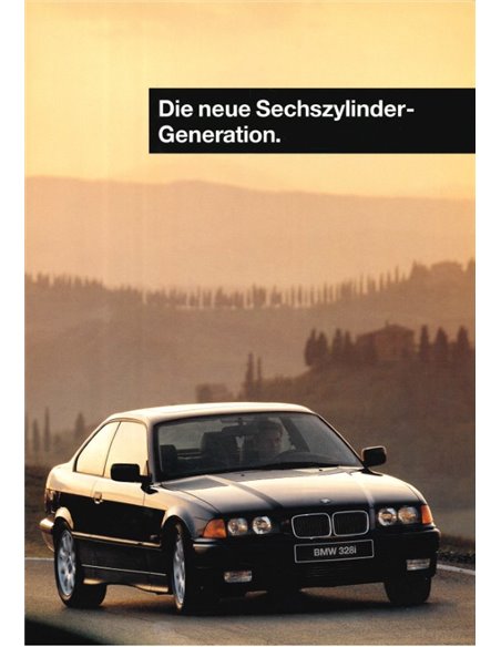 1994 BMW 3 SERIES BROCHURE GERMAN