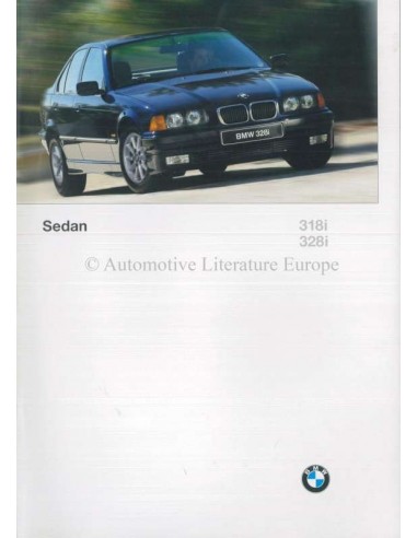 1996 BMW 3 SERIE BROCHURE ENGELS