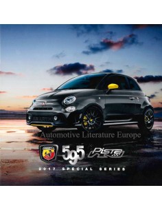 2017 ABARTH 595 PISTA SPECIAL SERIES BROCHURE DUTCH