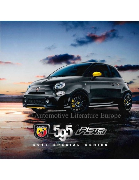 2017 ABARTH 595 PISTA SPECIAL SERIES PROSPEKT NIEDERLÄNDISCH