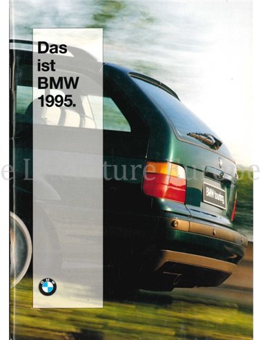 1995 BMW RANGE BROCHURE GERMAN