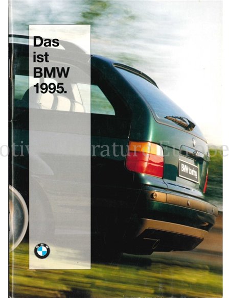 1995 BMW RANGE BROCHURE GERMAN