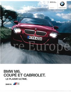 2010 BMW M6 PROSPEKT FRANZÖSISCH