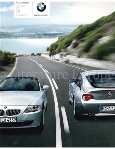 2006 BMW Z4 ROADSTER & COUPE PROSPEKT FRANZÖSISCH
