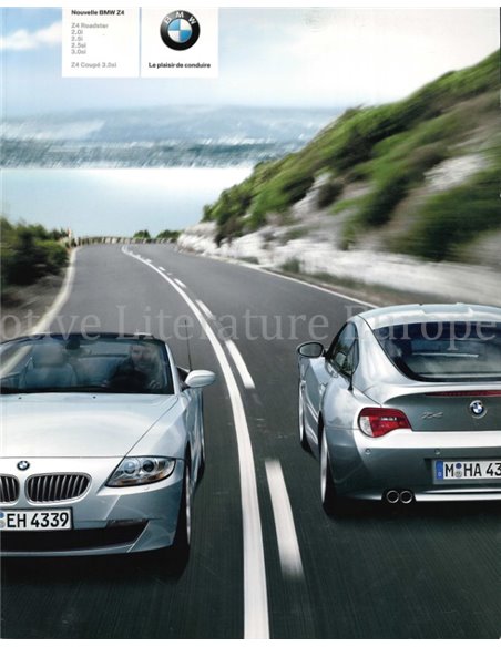 2006 BMW Z4 ROADSTER & COUPE PROSPEKT FRANZÖSISCH