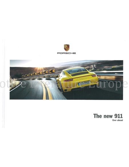 2017 PORSCHE 911 CARRERA | TARGA HARDBACK BROCHURE JAPANESE