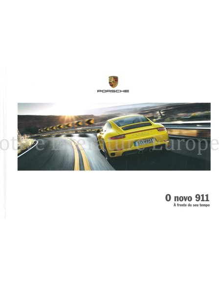 2017 PORSCHE 911 CARRERA | TARGA HARDBACK BROCHURE PORTUGUESE