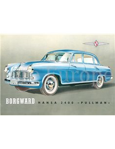 1952 BORGWARD HANSA 2400 PULLMAN PROSPEKT DEUTSCH
