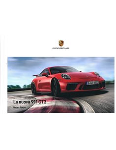 2018 PORSCHE 911 GT3 HARDBACK BROCHURE ITALIAN