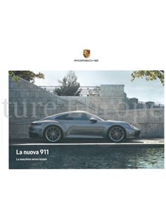 2020 PORSCHE 911 CARRERA HARDCOVER PROSPEKT ITALIENISCH