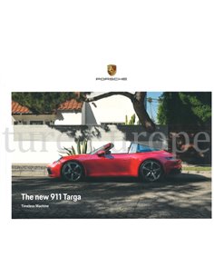 2021 PORSCHE 911 TARGA HARDCOVER BROCHURE ENGELS 