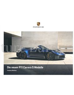2020 PORSCHE 911 CARRERA S HARDCOVER BROCHURE DUITS