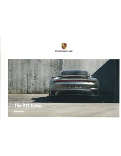 2022 PORSCHE 911 TURBO HARDCOVER BROCHURE ENGELS