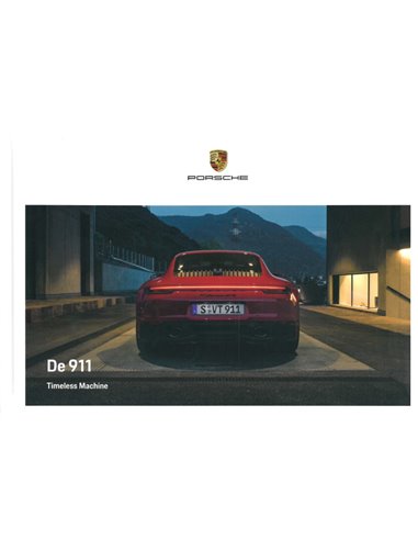 2022 PORSCHE 911 CARRERA | TARGA HARDCOVER BROCHURE NEDERLANDS