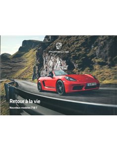 2019 PORSCHE 718 BOXSTER T / CAYMAN T BROCHURE FRANS