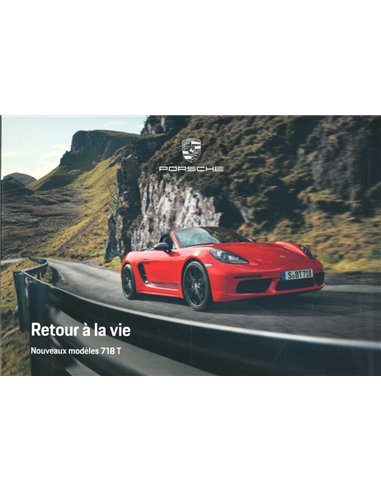 2019 PORSCHE 718 BOXSTER T | CAYMAN T BROCHURE FRENCH