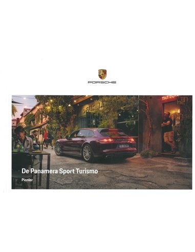 2020 PORSCHE PANAMERA SPORT TURISMO HARDBACK BROCHURE DUTCH