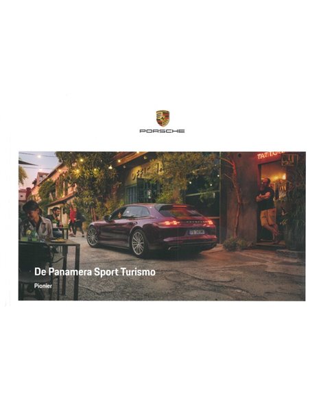 2020 PORSCHE PANAMERA SPORT TURISMO HARDCOVER BROCHURE NEDERLANDS