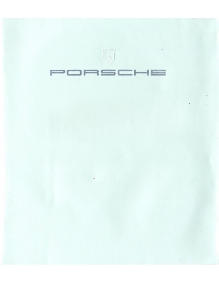 1984 PORSCHE PROGRAMMA BROCHURE NEDERLANDS