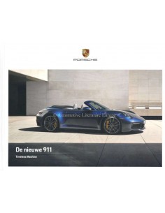 2020 PORSCHE 911 CARRERA S HARDCOVER PROSPEKT NIEDERLÄNDISCH