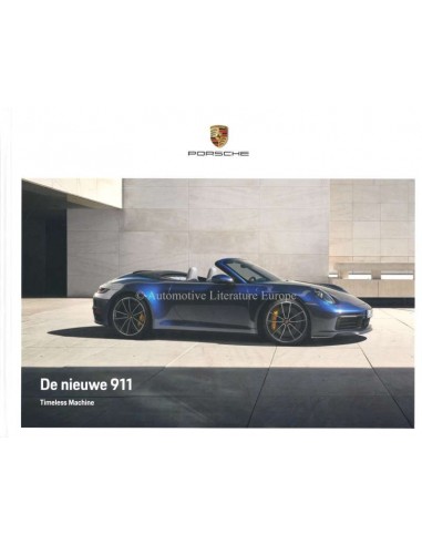 2020 PORSCHE 911 CARRERA S HARDCOVER BROCHURE NEDERLANDS