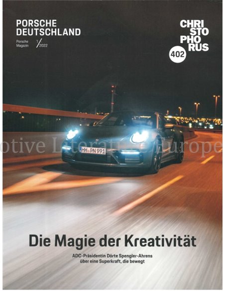 2022 PORSCHE CHRISTOPHORUS MAGAZINE 402 DUITS
