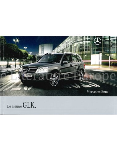 2008 MERCEDES BENZ GLK KLASSE PROSPEKT NIEDERLÄNDISCH
